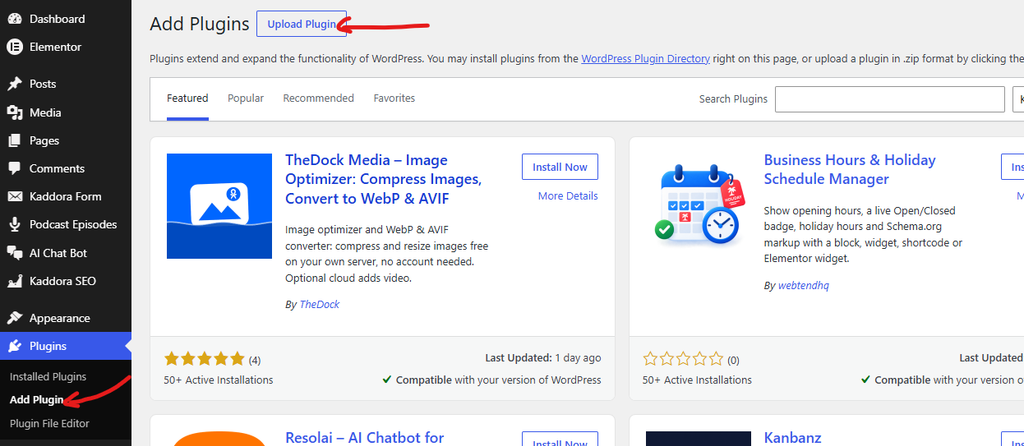 Add plugin