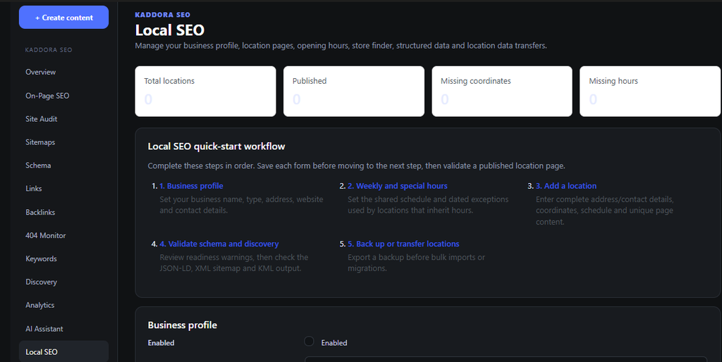 Local seo